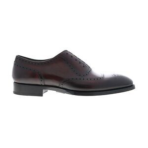 Di Bianco Mens Sorrento Deco Burgundy Shoes (NWT)